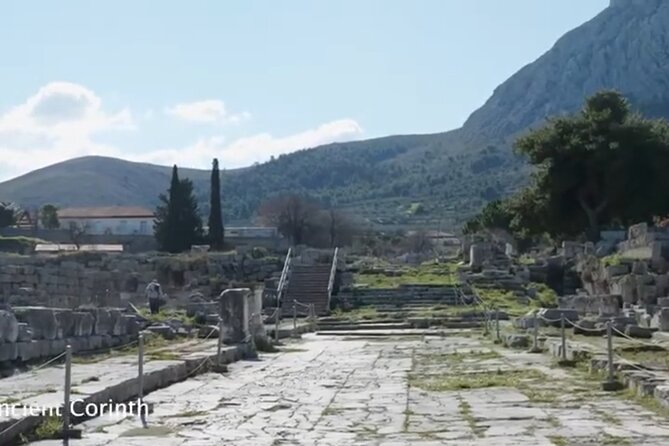 Private Biblical Apostle Paul steps in Ancient Corinth. - The private guide factor, and why Ilias is a big part of the value