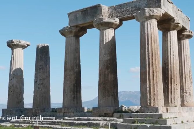 Private Biblical Apostle Paul steps in Ancient Corinth. - Price and value: $417.57 per group up to 4, plus ticket reality
