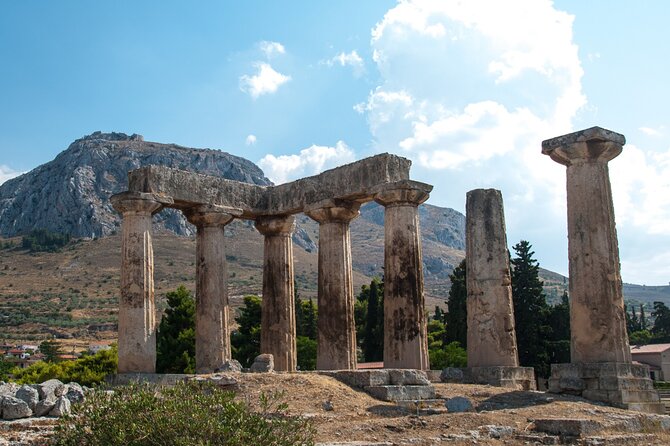 Private Luxury Tour: Ancient Corinth, Mycenae, Epidaurus, Nafplio - Temple of Apollo: Old Doric Columns and a Photo-Friendly View