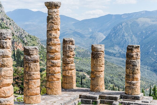 Private Luxury Tour: Delphi & Thermopylae – The 300’s Legacy - Delphi’s Temple of Apollo area, and the details you can actually notice
