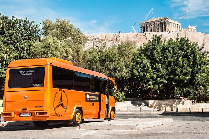 PRIVATE Minibus Tour of Athens (by Piraeus Express) - Panathenaic Stadium in 15 minutes: marble Olympics before you tackle the Acropolis