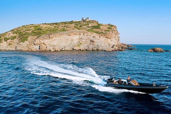 Private Speed Boat Day Cruise In Athens Riviera - Temple of Poseidon, seen from the water edge