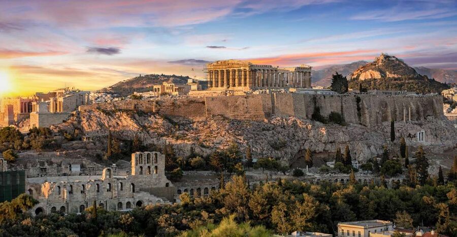 Private tour Athens, Cape Sounio, Temple Poseidon, Riviera - Hadrian’s Arch, the Olympian Temple Stop, and the Big-Statement Start