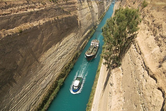 Private Tour Corinth to walk at the Path's of Apostle Paul! - Corinth Canal: the short stop with big payoff