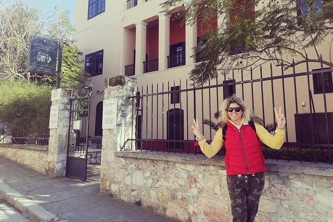 Private walking tour- Enjoy a Sunset Tour in Plaka - Anafiotika views: Rizokastro wall and the stairs that pay off