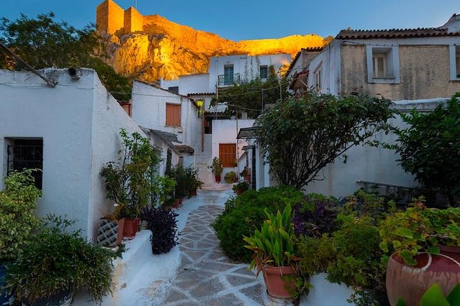 Private walking tour- Enjoy a Sunset Tour in Plaka - Plaka at dusk: Lysicrates Monument and Tripodon Street