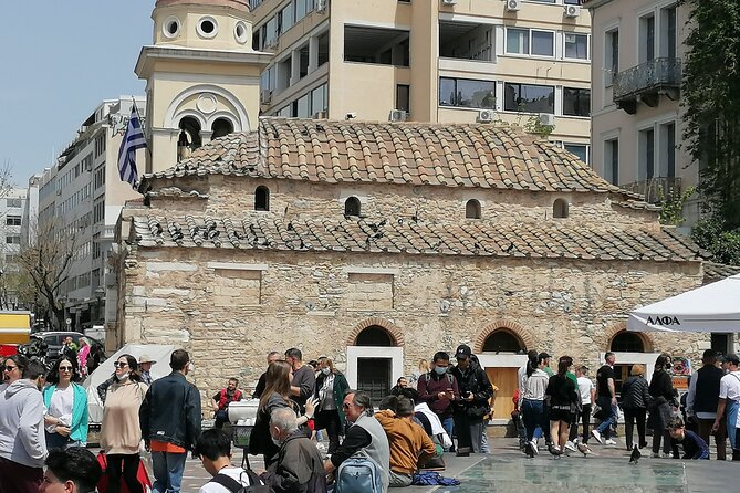 Private Walking Tour of Monastiraki and Plaka - Stop 2: Agioi Anargyroi and the quiet story behind the suburb feel