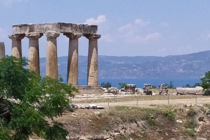 St. Paul’s Footsteps: Biblical Ancient Corinth & Daphni Monastery - Temple of Apollo and the Doric columns you can actually see up close
