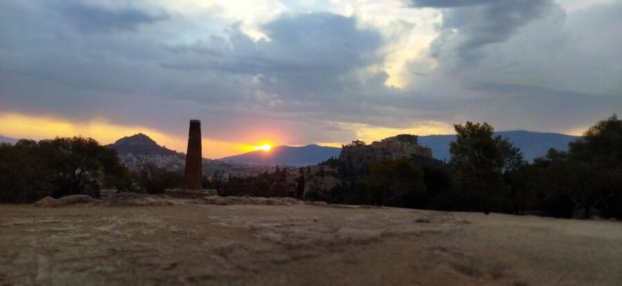Sunrise Yoga & Meditation Acropolis & 360 view - Sunrise colors, sunset colors, and why you should plan for light