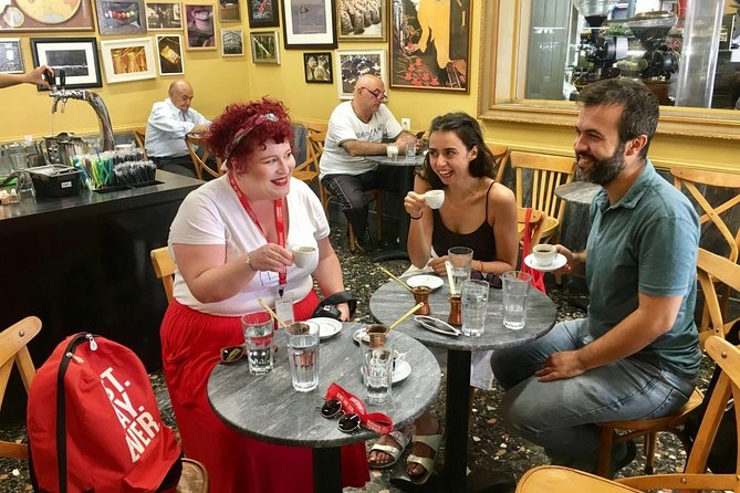 Tastes of Athens: Your Private Greek Feast Tour - Agia Irini Church coffee break, with winter coffee and summer frappe