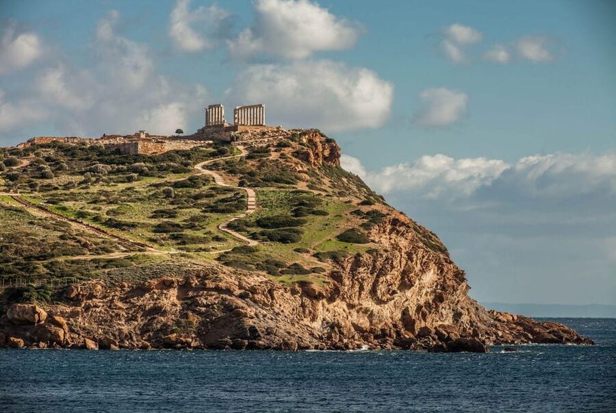 Temple of Poseidon - Meals on the return: optional, sea-view dining can be worth planning
