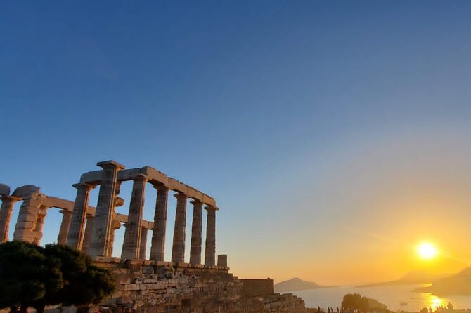 Temple of Poseidon and Cape Sounion Sunset Tour with Audio Guide - Photo Stop at Lake Vouliagmeni: Short Break, Good Framing