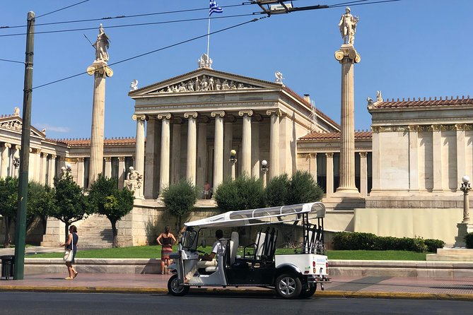 Tuk Tuk Athens Complete City Center Tour - 100% Electric (3 hour) - How an electric tuk-tuk changes your Athens game